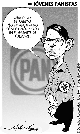 Jóvenes panistas.